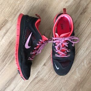 Nike Free 5.0 TR Fit 4 Running Shoes pink/black